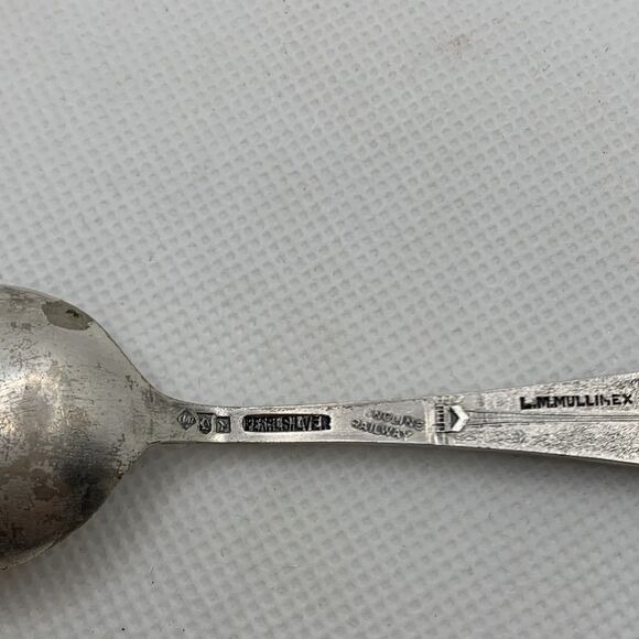 Souvenir Spoon Lookout Inn Chattanooga, TN Lookout Mountain Silver - Picture 5 of 7